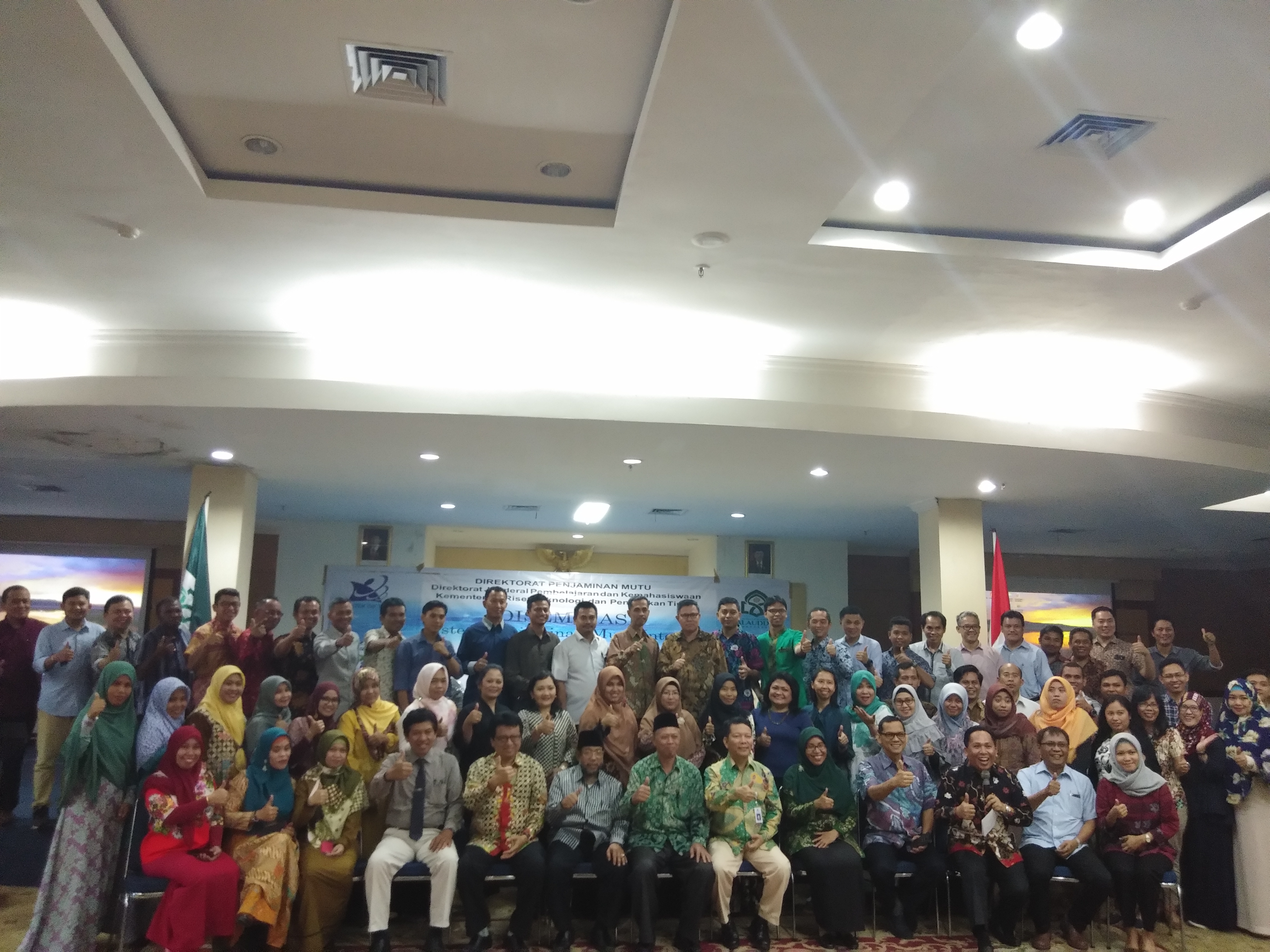 Gambar Ristekdikti Bekerjasama Dengan UIN Alauddin Gelar Diseminasi SPMI